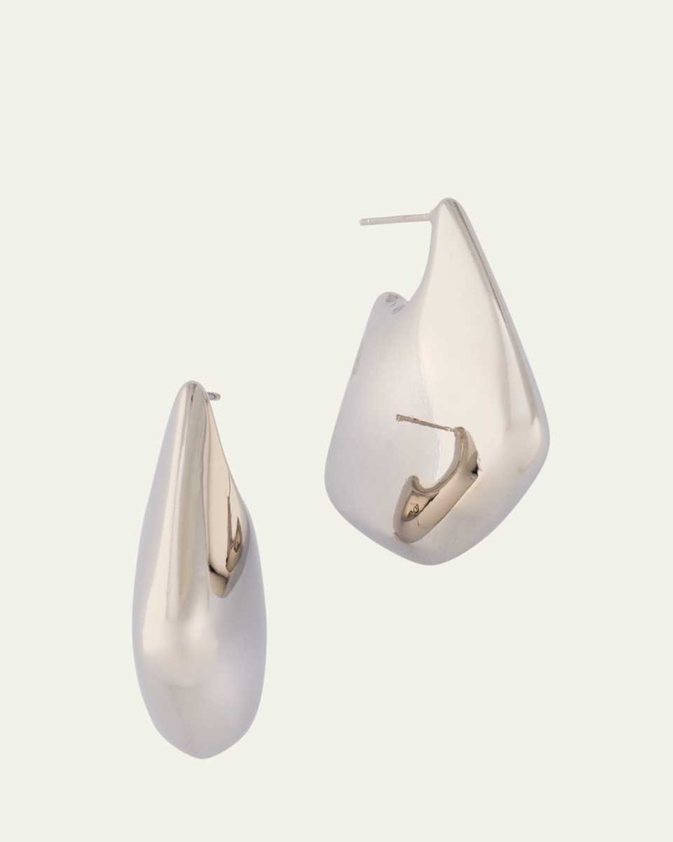 Electroplated Geometric Earrings